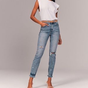 Abercrombie & Fitch High Rise Mom Jeans by Bre